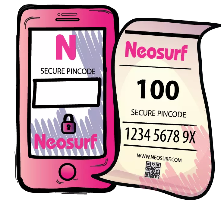 Neosurf on mobile